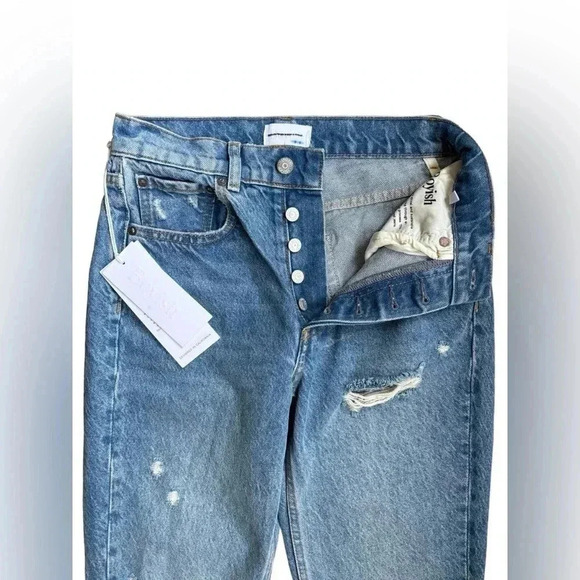 Boyish The Billy High Rise Skinny Far Country style 101031-24 size 24 Distressed - Picture 7 of 10